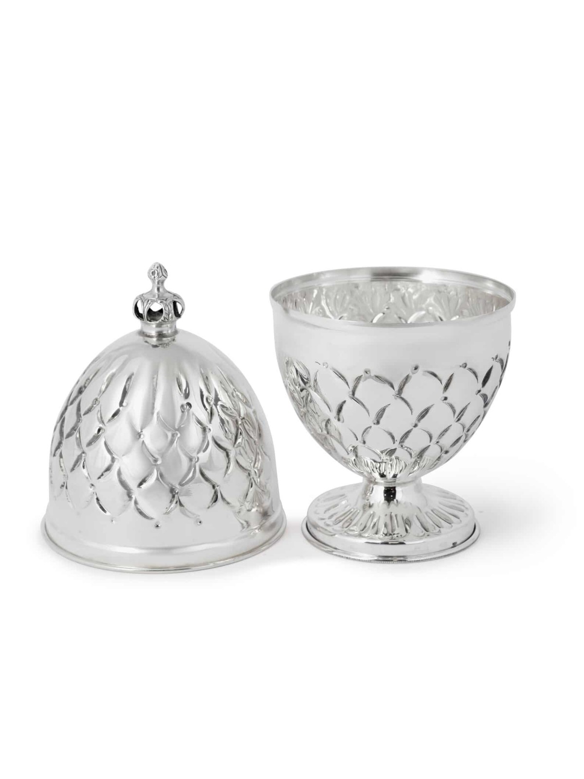 Traditional Small Standing Sterling Silver Etrog b , Tu B'Av Gifts , I