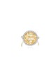 14k/18k Yellow Gold Shema Israel Diamond Ring , Tu B'Av Gifts , Israel