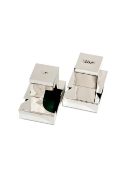 Couvertures spéciales de Tefillin en argent sterling en Shiny F, Tefillin et Tefi