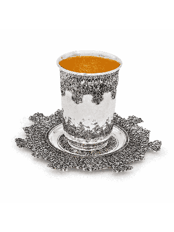 Sterling Silver Intricate Filigree Traditional Kid , Passover Gifts ,