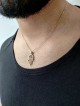 Modern Diamonds and 14k Gold Hamsa Necklace , Tu B'Av Gifts , Israeli