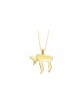 Extra Large Modern Thick and Heavy 14K Gold Chai N , Tu B'Av Gifts , I