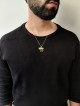 Extra Large Modern Thick and Heavy 14K Gold Chai N , Tu B'Av Gifts , I