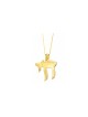 Extra Large Modern Thick and Heavy 14K Gold Chai N , Tu B'Av Gifts , I