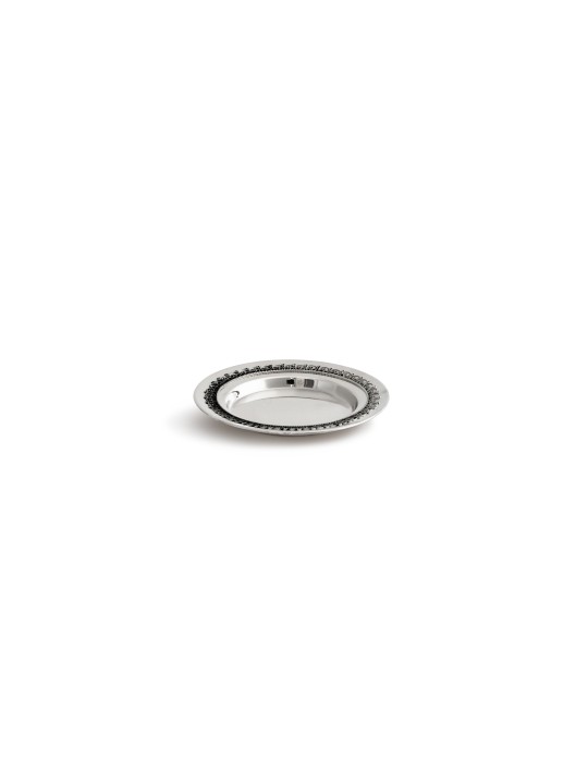 Round Kiddush Cup set with Intricated Filigree , Passover Gifts , Isra