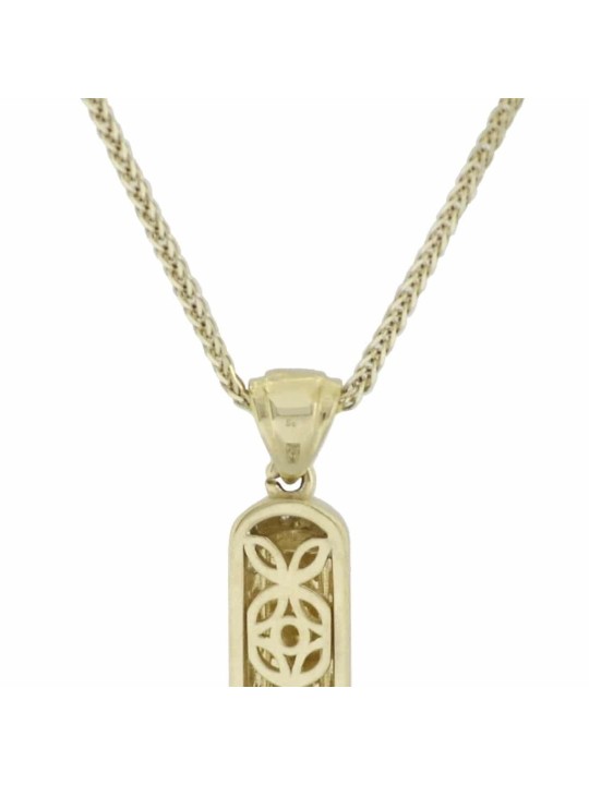 Torah Scroll Mezuzah Pendant , Tu B'Av Gifts , Israeli Judaica