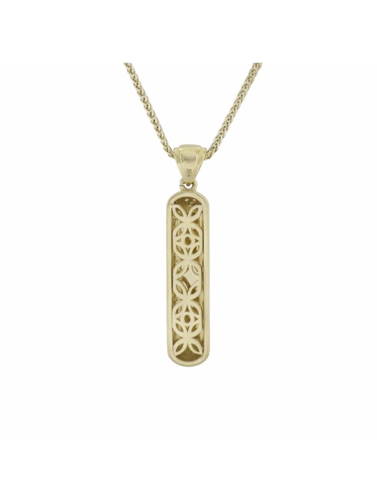 Torah Scroll Mezuzah Pendant , Tu B'Av Gifts , Israeli Judaica
