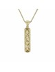 Torah Scroll Mezuzah Pendant , Tu B'Av Gifts , Israeli Judaica
