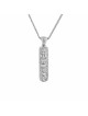 Torah Scroll Mezuzah Pendant , Tu B'Av Gifts , Israeli Judaica