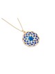 Gold Mandala and Enamel Colors Star of David Neckl , Tu B'Av Gifts , I