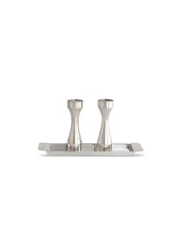 Bougeoirs en argent sterling de taille moyenne adaptés à, argent sterling C