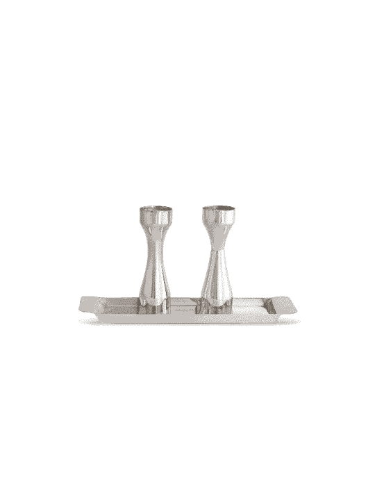 Bougeoirs en argent sterling de taille moyenne adaptés à, argent sterling C