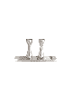 Bougeoirs en argent sterling de taille moyenne adaptés à, argent sterling C