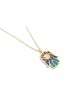 Pendentif en or Hamsa émaillé, cadeaux Tu B'Av, Judaica israélien