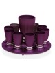 Vibrant Anodized Aluminum Colorful Liquor Set , Passover Gifts , Israe