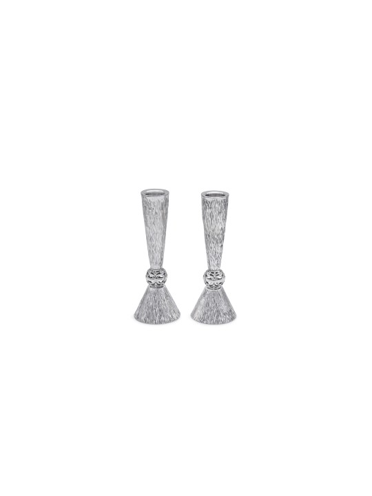 Chandeliers en argent sterling avec martelage ondulé, cadeaux de Pâque, est