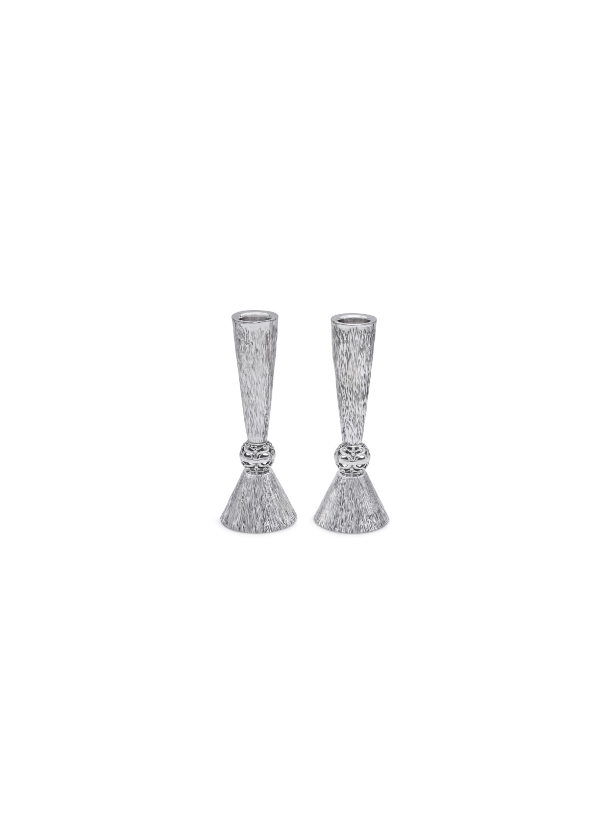 Chandeliers en argent sterling avec martelage ondulé, cadeaux de Pâque, est