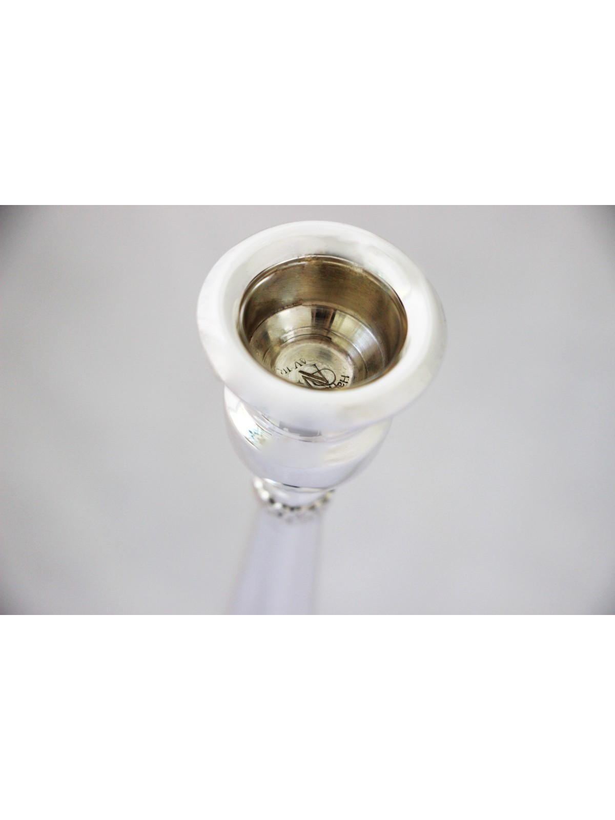 Filigree Large Sterling Silver Shabbat Candlestick , Sterling Silver C