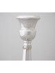 Filigree Large Sterling Silver Shabbat Candlestick , Sterling Silver C