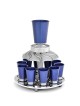 Aluminum Wine Fountain with 10 Liqueur Cups , Kiddush Fountains , Isra