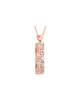 Mezuzah gold diamonds pendant Beautiful , Tu B'Av Gifts , Israeli Juda