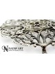 Arbre de vie ajouré en argent sterling Filigrane Tra , Cadeaux Tu B'Av , I