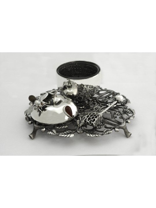 Arbre de vie ajouré en argent sterling Filigrane Tra , Cadeaux Tu B'Av , I