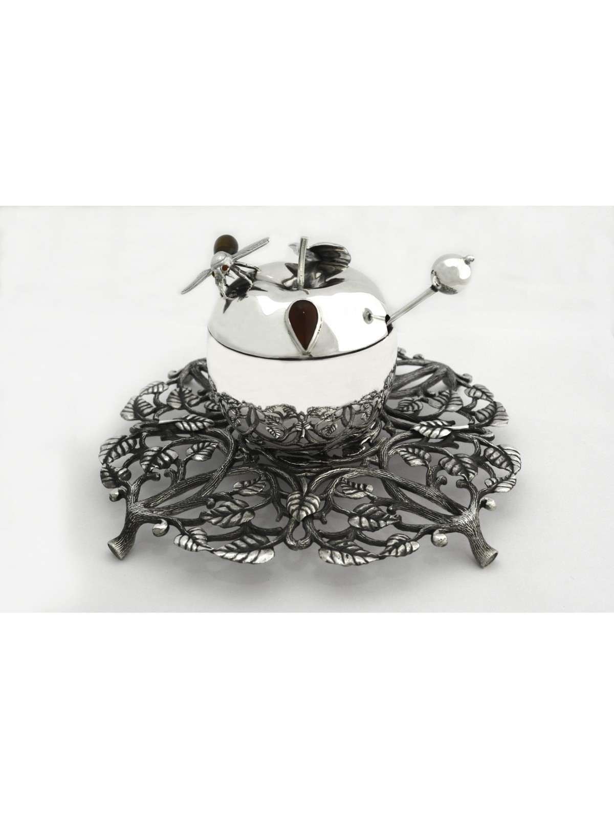 Sterling Silver Openwork Tree of Life Filigree Tra , Tu B'Av Gifts , I