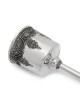 Élégant gobelet de Kiddush en argent avec filigr oxydé, tasses de Kiddush, est