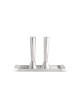 Mid Size Sterling Silver Clean Look Candlesticks , Sterling Silver Can