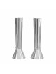 Chandeliers de regard propre d'argent sterling de taille moyenne, boîte d'argent sterling