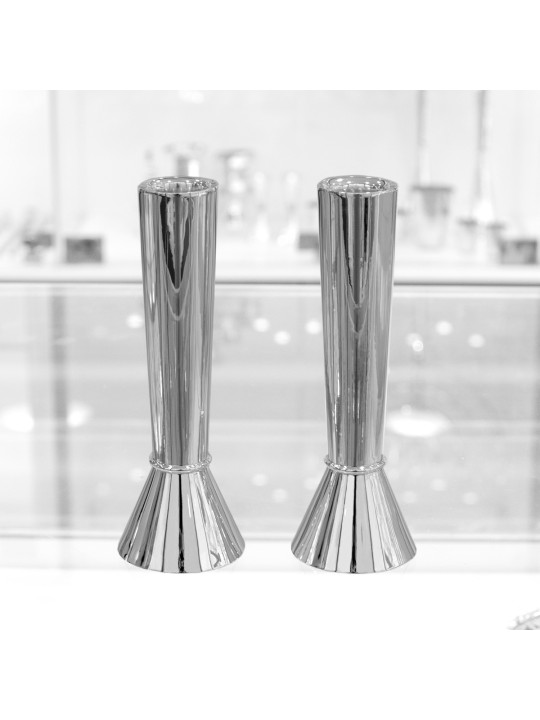 Chandeliers de regard propre d'argent sterling de taille moyenne, boîte d'argent sterling