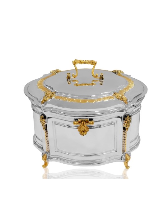 Bijoux en argent sterling et boîte Etrog avec Gol 14K, cadeaux Tu B'Av, I