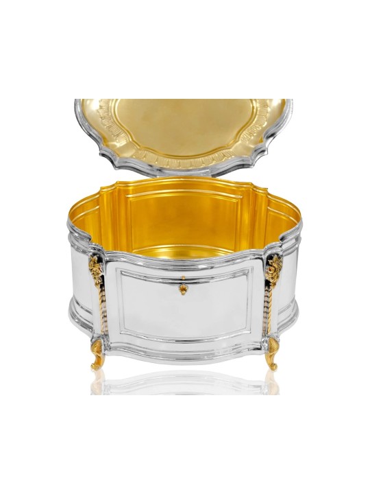Bijoux en argent sterling et boîte Etrog avec Gol 14K, cadeaux Tu B'Av, I