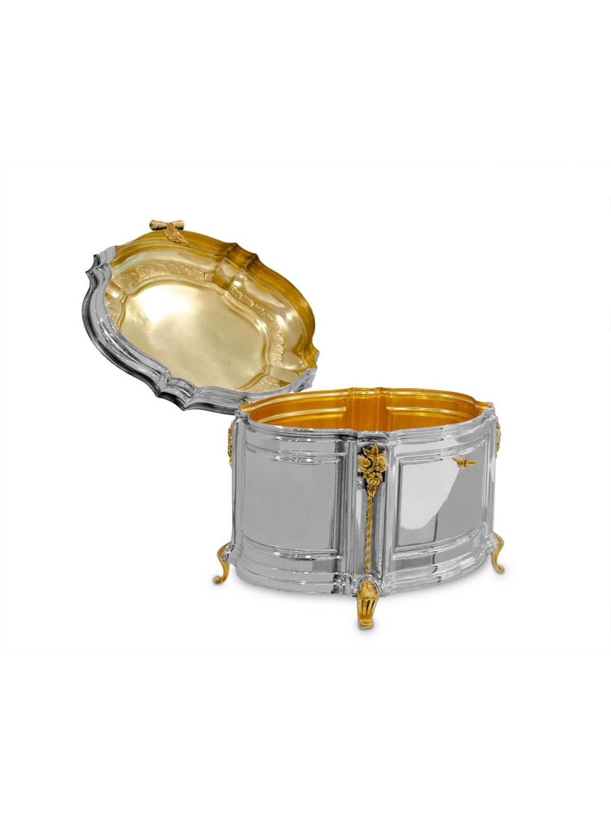 Bijoux en argent sterling et boîte Etrog avec Gol 14K, cadeaux Tu B'Av, I