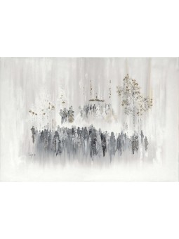Romantic Original Oil Colors Painting of the Jewis , Tu B'Av Gifts , I
