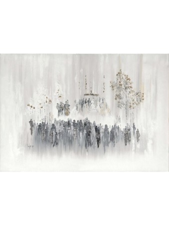 Peinture à l'huile originale romantique des Juifs, cadeaux Tu B'Av, I