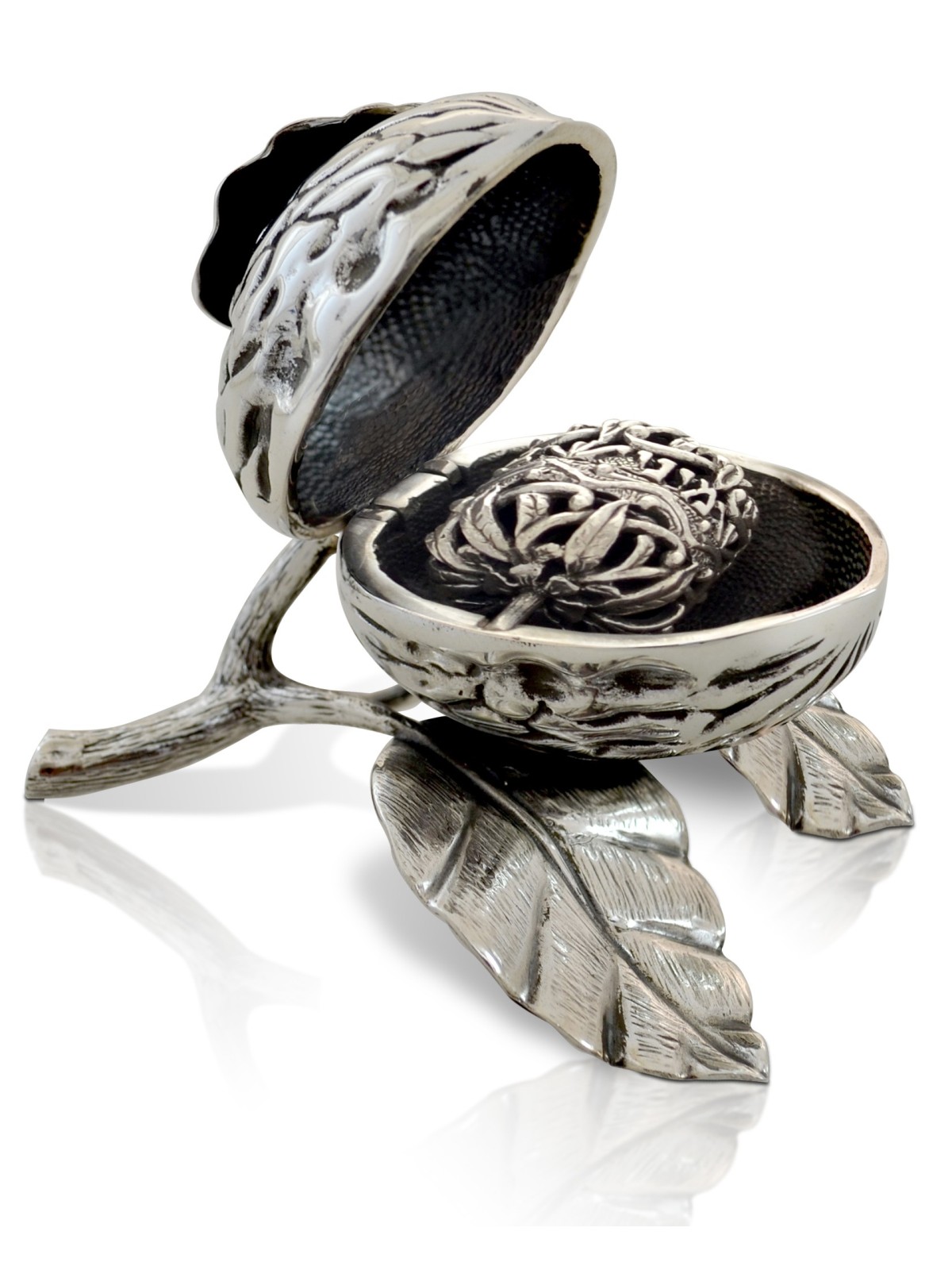 Havdalah Spice B en argent sterling 925 unique en son genre, cadeaux Tu B'Av, I