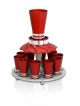 One of a Kind Wine Fountain Colorful Aluminum Set , Kiddush Fountains