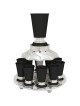 Fontaine à vin cadeau de Pâque juive 10 tasses, fontaines de Kiddouch, Israël