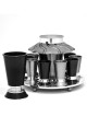 Fontaine à vin noir et gris avec 10 tasses à liqueur, fontaines Kiddouch,