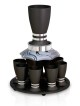 Aluminum Wine Fountain Set Egg-Shaped Cups , Kiddush Fountains , Israe