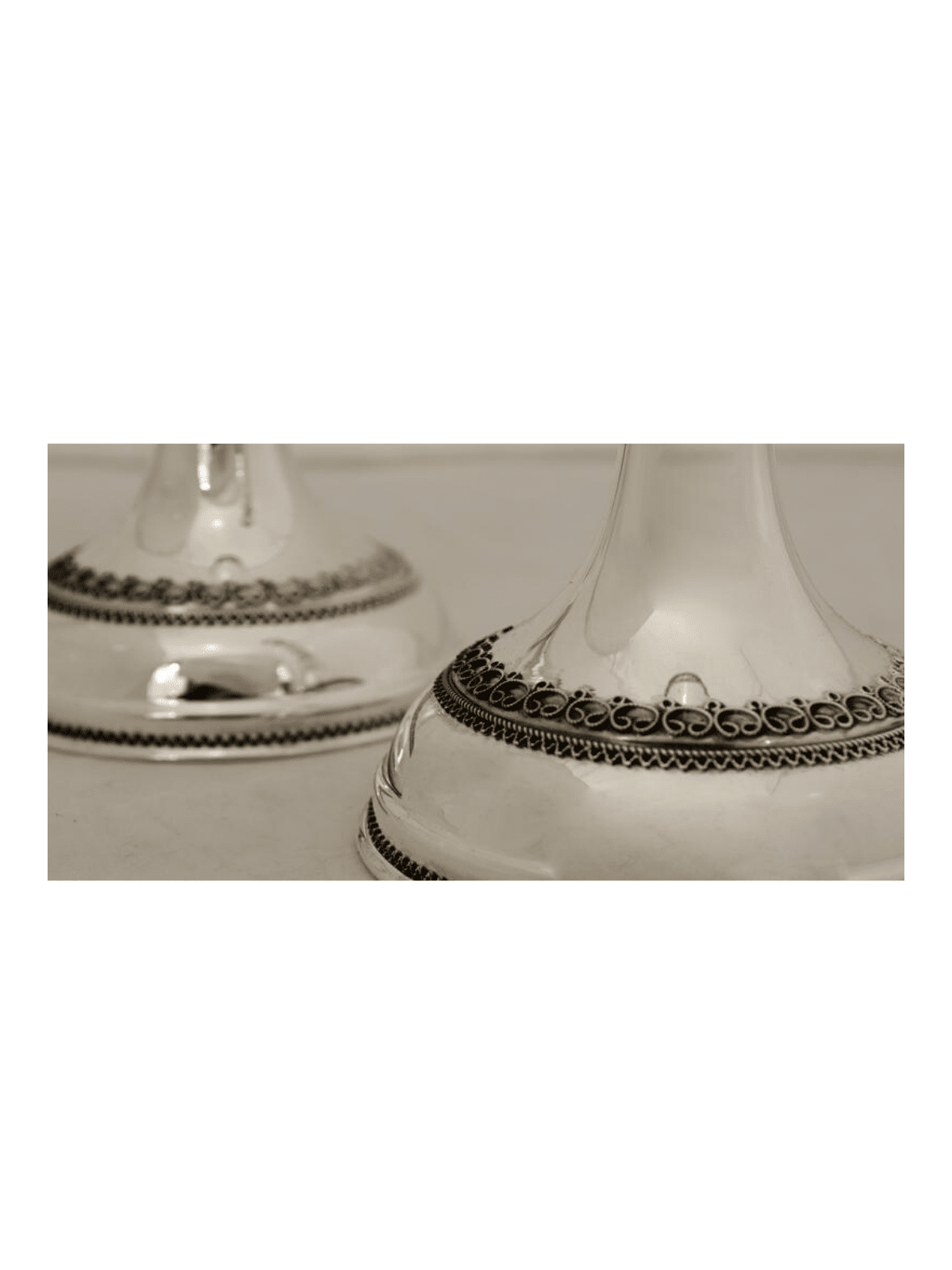 Standard Large 925 Sterling Silver Filigree Candle , Passover Gifts ,