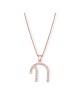 Grand design incurvé moderne en or blanc 14 carats avec diamant Ch, cadeaux Tu B'Av, I
