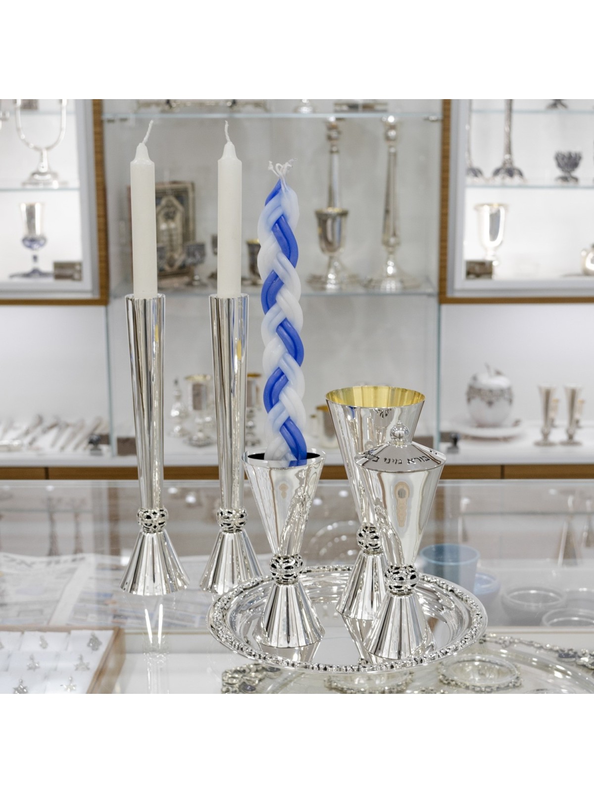 Chandeliers traditionnels et modernes, cadeaux de Pâque, Judaica israélien