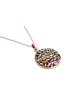 Collier en or Shema Israel avec émail froid, cadeaux Tu B'Av, israélien