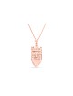 Big and Heavy 14K Yellow Gold Dreidel Necklace , Jewish Wedding Gifts