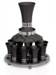 Ensemble de fontaine à vin avec 10 mini tasses et bénédiction, fontaines de Kiddouch, I