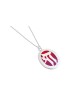 Collier Chai en or émail coloré, cadeaux Tu B'Av, Judaica israélien