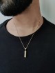 14k Yellow Gold Torah Scroll pendant with White Di , Tu B'Av Gifts , I